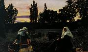 Sir John Everett Millais The Vale of Rest oil painting artist